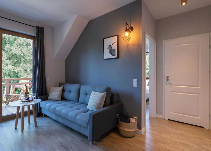 بيت ضيافة Na Skraju Lasu E-apart 3*