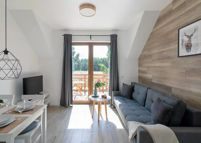 بيت ضيافة Na Skraju Lasu E-apart 3*